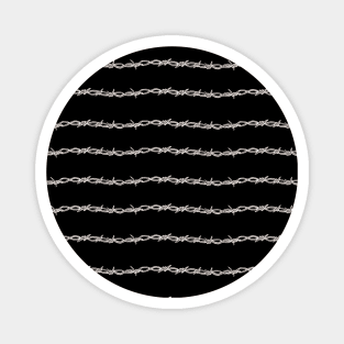 Barbed Wire pattern Magnet